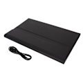 Miniatyrbillede 2 af 5: Tablet Tastatur BT Magnetisk Etui Blyantholder Præcis Udskæring Trådløst Tastatur til Tab P11 2. Gen Pad Plus 2023 11.5in Sort