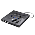 Pikkukuva 1 / 5: Kannettava ulkoinen DVD-asema, nopea lukeminen ja kirjoittaminen, Type-C USB 3.0 DVD RW VCD CD-poltin, soitin, tietokoneen lisävarusteet