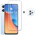 Miniatyrbild 1 av 5: Härdat glas för Xiaomi Redmi 12R Full Coverage Skyddsglas Skärmskydd