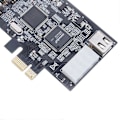 Miniatyrbillede 3 af 5: PCI-E 1X IEEE 1394A 4 Port(3+1) Firewire Kort Adapter 1394 a PCIe med 6 Pin til 4 Pin IEEE 1394 Kabel