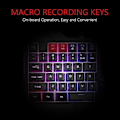 Miniatyrbild 2 av 4: Enhands Gaming Tangentbord RGB Bakgrundsbelyst 35 Tangenter Portabelt Mini Gaming Keypad