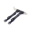 Miniatyrbilde 2 av 5: USB 3.1 Frontpanel-hode Type E Hann til Type C Hunn Kontakt Motherboard Utvidelseskabel Trans