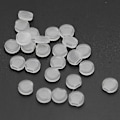 Miniatyrbillede 5 af 5: 100 stk. Clip-on Øreringe Pads Silikone Clip Øreringe Pads Komfort Øreringe Puder