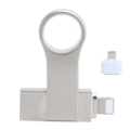 Pikkukuva 5 / 5: 3-in-1 U-levy Avaimenperä Micro USB-muistitikku OTG 256GB Datatallennus Android-puhelimelle