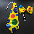 Miniatyrbillede 2 af 5: Klovn Sløjfe Polka Dot Klovn Sløjfe Cirkus Sløjfe Maskerade Klovn Kostume Polka Dot Sløjfe Pandebånd