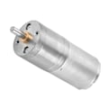 Pikkukuva 4 / 5: 1 kpl 25 mm DC 12 V 25GA-370 hidas metallivaihteinen moottori elektroniselle lukolle