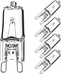 G9 Halogenlampor, 5-pack 28W G9-lampor 230V 370Lm 2800K Varmvit Ljus för Kök, Vardagsrum och Sovrum (5-pack)