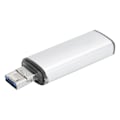 Miniatyrbild 2 av 5: Kortläsare OTG USB3.0 för iOS-gränssnitt/OS X-minne/Litet minneskort U Disk Adapter Silver