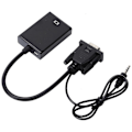 Pikkukuva 3 / 5: VGA - HD Multimedia Interface -sovitinkaapeli o-kaapelilla 1080P VGA-muunnin