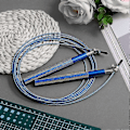 Miniatyrbillede 4 af 5: Speed Jump Rope, Justerbart Speed Rope Sjippetov med Skridsikkert Legeringshåndtag og Glatte Lejer (blå)