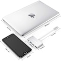 Miniatyrbilde 5 av 5: 4-i-1 Type C Hub med USB 3.0, USB 2.0 Strømforsyning Kompatibel med Mac Air 2022-2018 M2/m1 Macbook Pro 2022-2016 (macbook Pro 13/13.3/14/15/16) Usb-c