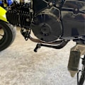 Miniatyrbilde 3 av 5: Motorsykkel Justerbar Pedal Girspak for MSX125 GROM125 125 2013-2024 Svart