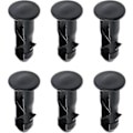 Miniatyrbillede 1 af 5: 3 Par Hingebolte Hinge Pins Til Affaldsdåse Låg Beholder Til At Passe 240/120/100/60l Udendørs Affaldsbeholdere, 65mm X 18mm, Sort Plastik