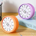 Miniatyrbillede 4 af 4: Visuel Nedtællingstimer til Klasseværelset - Lydløs Magnetisk Køkkentimer - 60 Minutters Overstørrelse Timer med Valgfrie Alarmtilstande til Børn og Voksne