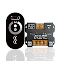 Miniatyrbillede 1 af 5: RF 30A Touch Dc12V Dc24V Enkeltfarve Controller LED Lysdæmper til LED Lys