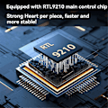 Pikkukuva 5 / 5: 2230 M.2 NVMe Suoraan Liitettävä SSD-kotelo USB 3.2 10Gbps In-Line