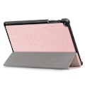 Miniatyrbilde 4 av 5: XYC For Samsung Galaxy Tab A 10.1 (2019) SM-T510 Gylint Tab A 10.1 (2019) Deksel, Tri-Fold Stativ Slank og Lett Deksel; SM-T515 Rose Gull