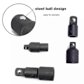 Miniatyrbilde 3 av 5: 4 Luftverktøy Adapter Sett 3/8\" til 1/4\" 1/2 tomme Drive Skralle Reduksjonssett