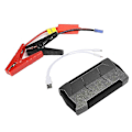 Miniatyrbillede 1 af 5: 12000mAh Multifunktionel Bil Jump Starter 12V Oplader Batteri Power Bank Sort