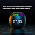 Miniatyrbild 5 av 5: Trådlös Bluetooth-högtalare Hög volym Hög ljudkvalitet Mini Väckarklocka Student Uppladdningsbar Liten Högtalare Smart Subwoofer