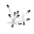 Miniatyrbilde 1 av 5: 10 stk 5mm IR LED infrarød lysdiode.