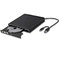 Pikkukuva 3 / 5: Ulkoinen CD- ja DVD-asema, USB 3.0 USB-C CD RW -lukija ja -kirjoitin SD- ja TF-kortinlukijalla sekä USB-tikkuporttilla
