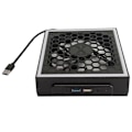 Miniatyrbilde 2 av 5: Konsoll Toppvifte 3 Hastigheter 7 Lysmoduser Topp Kjølevifte med RGB LED USB 3.0 USB 2.0 Port for Xbox Series X YEMMA