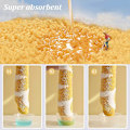 Miniatyrbilde 4 av 5: Blomsterteppe Søt Blomstret Baderomsmatte Myk Mikrofiber Rund Blomstergulvmatte Vannabsorberende