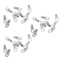 Miniatyrbillede 1 af 5: 30 stk Kobberrør 16mm X 8mm Lug Batteristarterkabel Svejsning Krympe Terminal Ring
