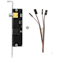 Miniatyrbillede 1 af 5: OutPlate Kabelbeslag SPDIF Optisk Elektriske Komponenter til ASUS / GIGABYTE / MSI Bundkort