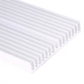 Pikkukuva 3 / 5: 100*60*10mm DIY Jäähdytin Alumiiniritilä Jäähdytyselementti Siru IC LED Tehotransistorille YEMAA