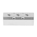 Miniatyrbild 4 av 5: Luftfördelare Stort Flöde Aluminium Pneumatiskt Block 40x40mm G1/2 Inlopp G1/4 Utlopp SY40-02-3F YEMAA