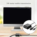 Miniatyrbilde 5 av 5: RJ45 Splitter 1 til 2 Ethernet Adapter Kompatibel Cat5 Cat5E Nettverkskabel Forlenger for Router Laptop (Mann)