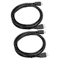 Miniatyrbillede 4 af 5: 2 stk. HDMI AM til AM kabel 1.4 Simpel version Kobberleder Jernskal 1080P Konverter 1,5 meter