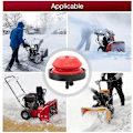 Miniatyrbillede 5 af 5: Reservedel Sneslynge Primer Pære til Craftsman Sneslynge - Passer til 570682, 570682A, AV520, HMSK100, HMSK105, HMSK110 (Rød & Sort Plastik)