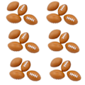 Miniatyrbillede 1 af 5: PU Elastisk Bold, Rugby, Vent Bold, Legetøj Til Udendørs For Børn