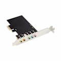 Pikkukuva 4 / 5: PCI 32-bittinen Express x1 PCI-E 5.1-kanavainen CMI8738 Sisäinen Äänikortti