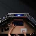 Miniatyrbillede 3 af 5: USB Touchpad Mus Multi-Gesture Trådløs Touchpad Type-C Genopladelig Kablet Præcisions Trackpad til