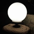 Miniatyrbilde 2 av 5: Solar Hagekule Lys Utendørs, 12in LED Solar Glødende Kule Lys, 5 Moduser RGB Fargeskiftende IP65 Vanntett Solar Hagelys, Landskapsbelysning M