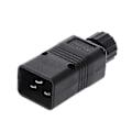 Miniatyrbillede 1 af 5: Genopkoblelige IEC 320-C20 Hanstik 16A AC 3 Ben Strømadapter Stik Computer