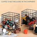 Miniatyrbillede 3 af 5: 2 Kaffekapsler Holdere, Kapacitet K-Kop Holder og Kaffe Opbevaringsarrangør til Kaffe Station Organiz