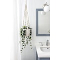 Miniatyrbillede 3 af 5: Makrame Plant Hængere Hængende Kurv Bomuldsreb Boho Indretning Altan Plantekasse Have Hjem Indretning Loft Plant Holder .SFYGV