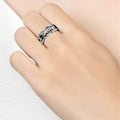 Miniatyrbild 2 av 5: Feng Shui Ring Justerbar Pixiu Amulett Lyckoring Mantra Skydd Välståndsring För Kvinnor Män Ringar