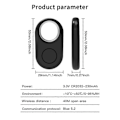 Pikkukuva 1 / 5: Locator Smart Tag Toimii Find My -sovelluksessa BLE Globaali Paikannusjäljitin Avaimenperälle Lompakolle, A