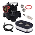 Pikkukuva 1 / 5: Laadukas 799584 kaasutin Briggs & Stratton 09P702-0145-F1 09P702-0098-F1 550Ex 625Ex 675Ex 725E -moottoreille
