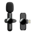 Live Lavalier Mic Enkel Mikrofon 8-Pin Gränssnitt