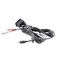 Pikkukuva 3 / 5: Auton Android-navigointilaitteen AUX-paneeli TYPEC+ Audio Input USB+AUX -liitäntäpaneelin jatkokaapeli