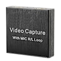 Pikkukuva 2 / 5: Video Capture Card USB2.0 HDMI Loop&#8209;Out Tukee 4K Elektroniikkalaitteita 0.4a 5V DC YEMMA