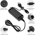 Miniatyrbilde 2 av 5: Bil Strømadapter Strømkonverter AC Adapter DC 110V / 220V til 12V 10A Strømadapter Konverter EU Plugg