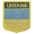 Miniatyrbillede 2 af 3: 5 stk. Ukraine Flag Patches Ukraine Shield Patches Broderet Patch Morale Patch Applikation Fastgørelse Krog og Løkke (emblem)